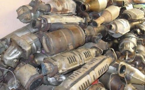 Catalytic converter scrap